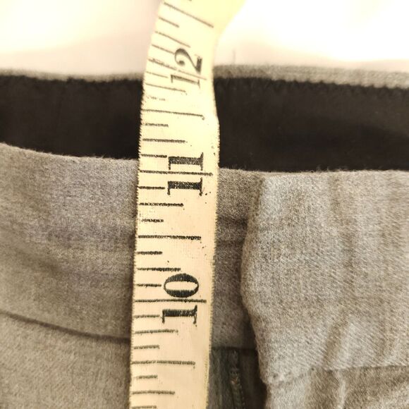 J Crew Mens 36x32 Gray Grey Flat Front Bedford Cotton Dress Pants - Picture 6 of 7